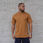 POLERA OVERSIZE TOFFEE HOMBRE ALGODÓN - VISTA FRONTAL 