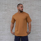 POLERA OVERSIZE TOFFEE HOMBRE ALGODÓN - VISTA FRONTAL 3