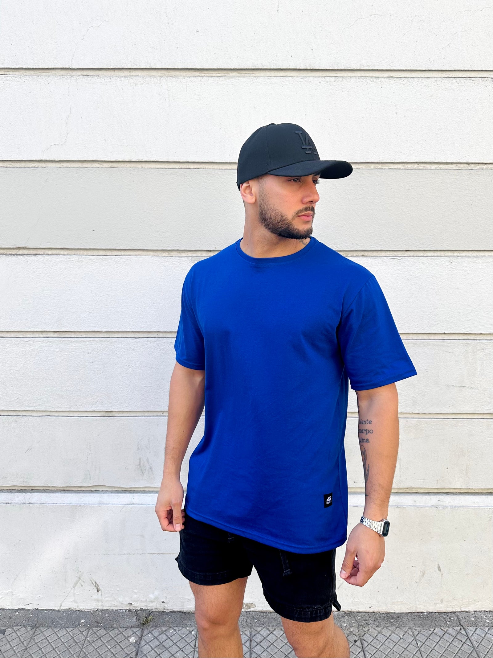 Polera Oversize Azul Rey