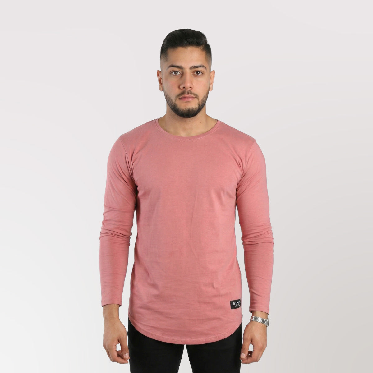 Polera Long fit ML Palo Rosa Dsanti