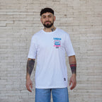 polera oversize turbowin blanca algodón hombre- vista frontal 1