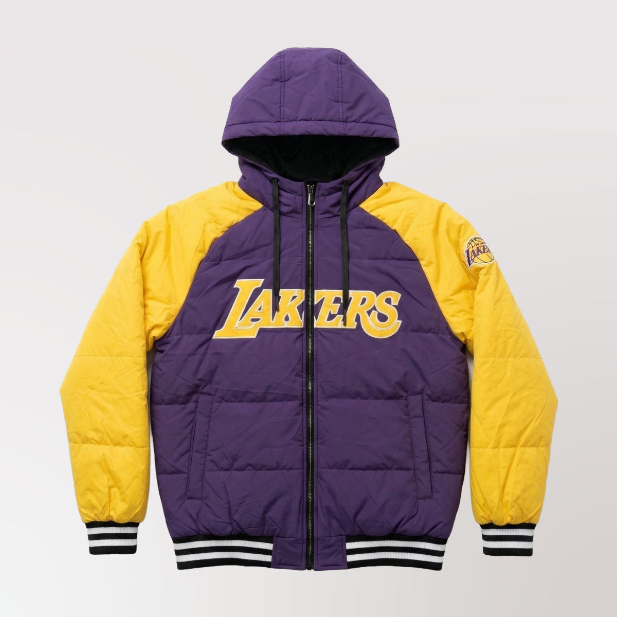 Puffer Jacket Amarillo Morado