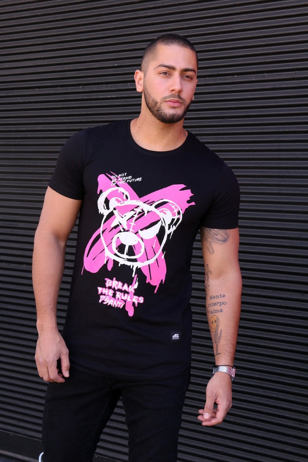 Polera Long Fit Break the rules NE Dsanti