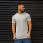 POLERA LONG FIT HIELO HOMBRE ALGODÓN - VISTA FRONTAL 1