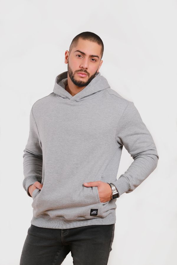 Poleron Canguro Gris Dsanti