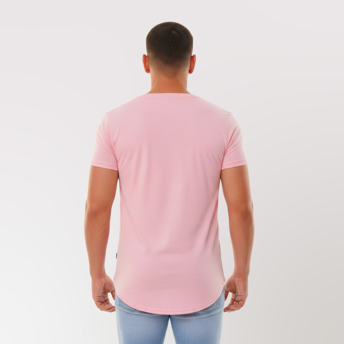 Polera Long Fit Clasic 096 Rosada Dsanti