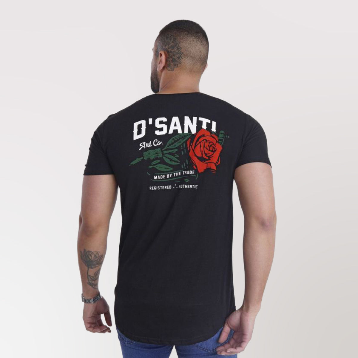 Polera Long Fit Rosa Dsanti