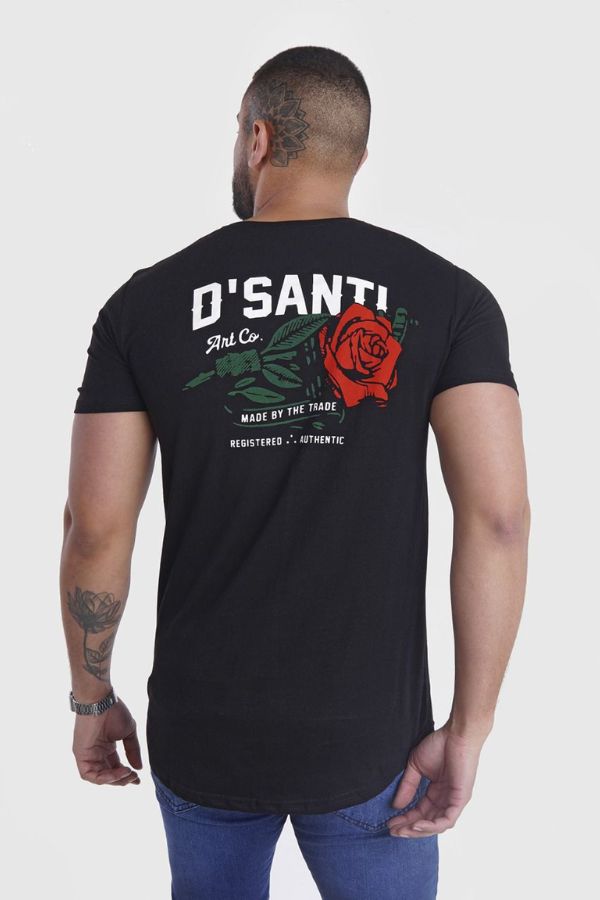 Polera Long Fit Rosa Dsanti