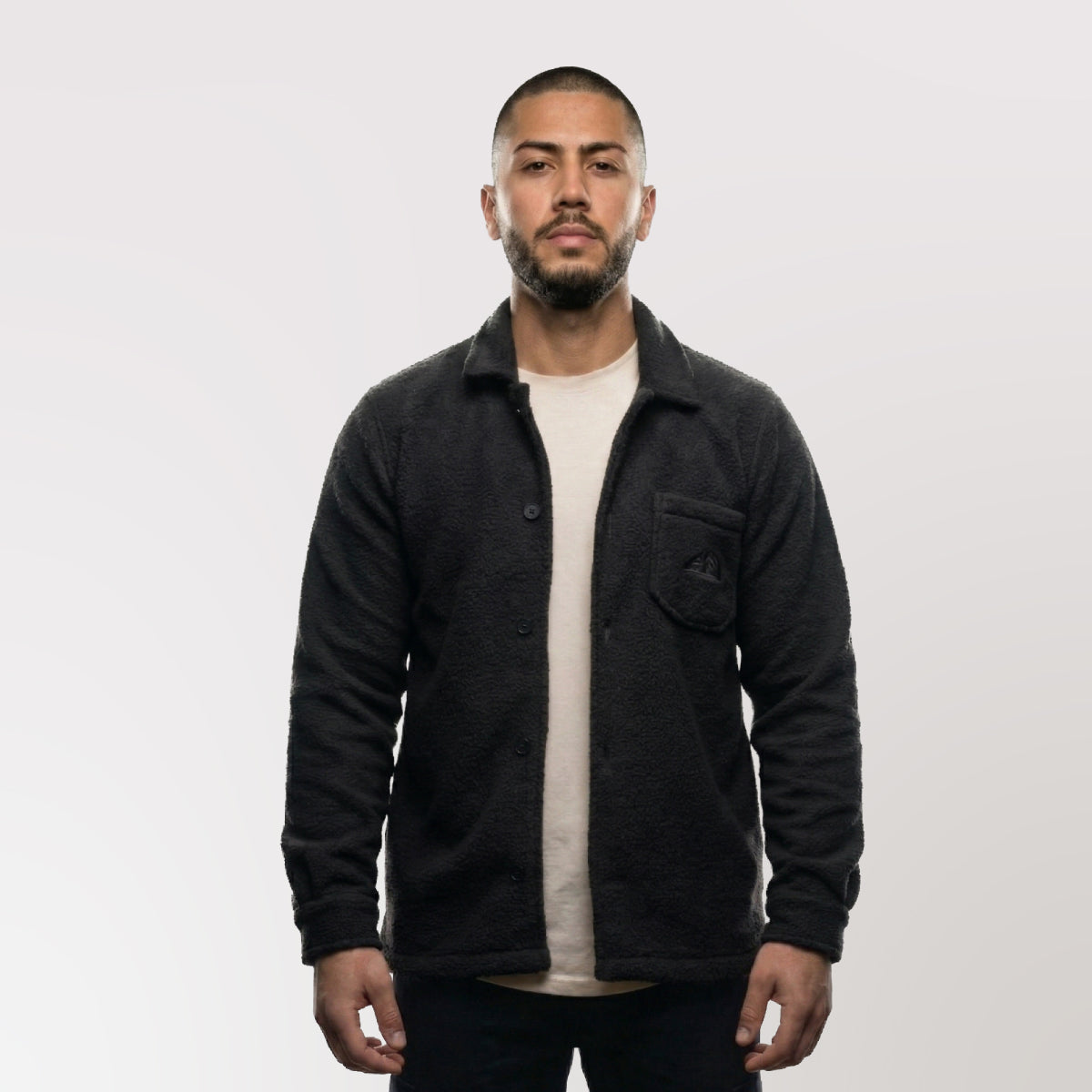 Sobrecamisa Negra Dsanti