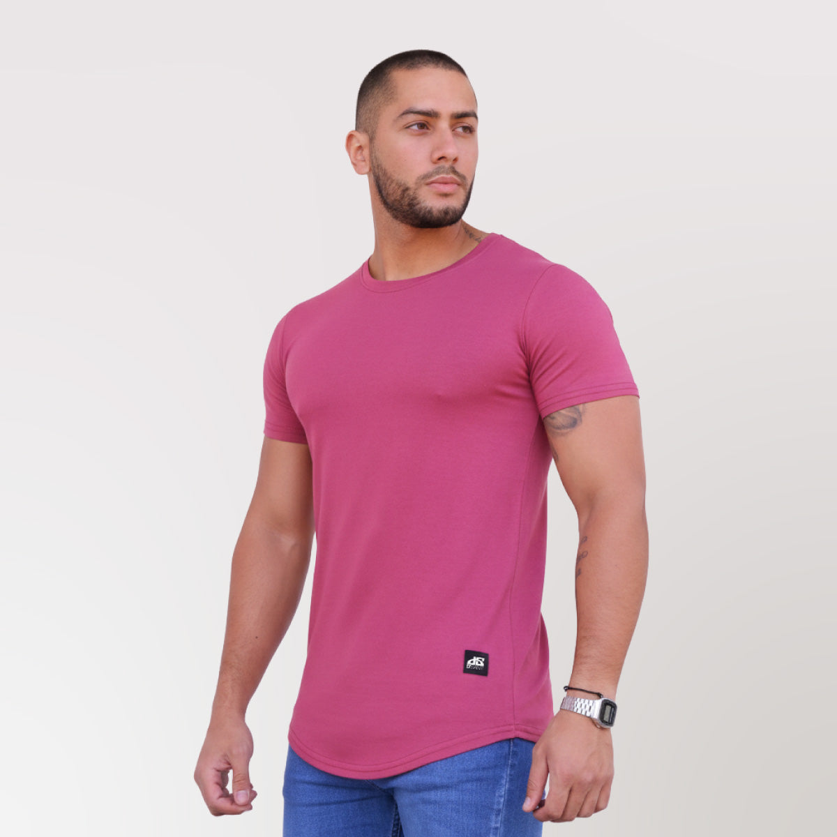 Polera Long Fit 096 Uva Dsanti