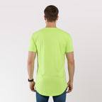 Polera Long fit 096 Verde Fluor Dsanti