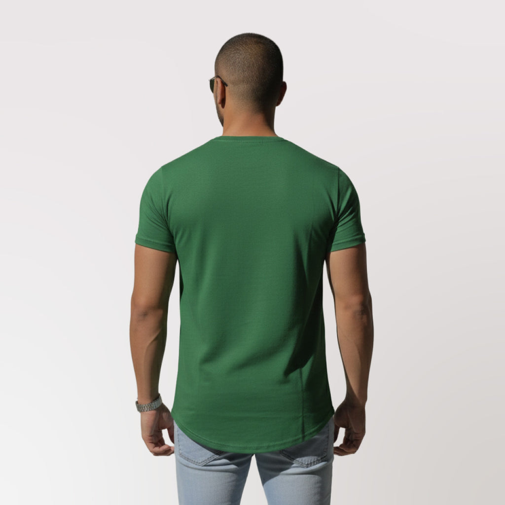 Polera Long Fit Verde Lac