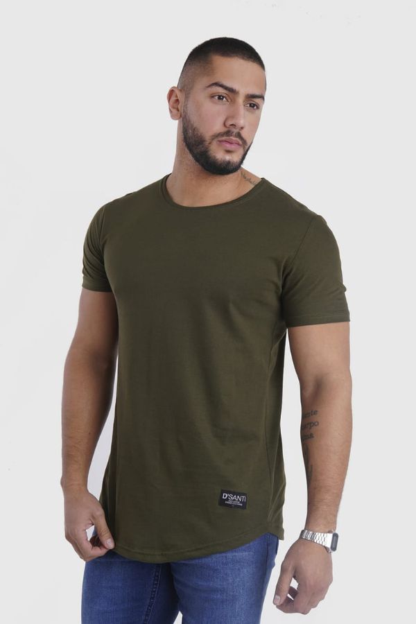 Polera Long fit 096 Verde Oliva Dsanti