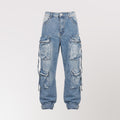 Jeans Wide Leg Celeste