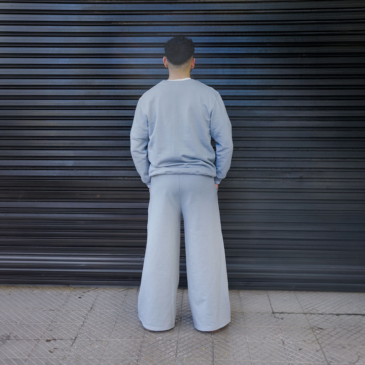 Buzo Baggy Gris Plata Dsanti