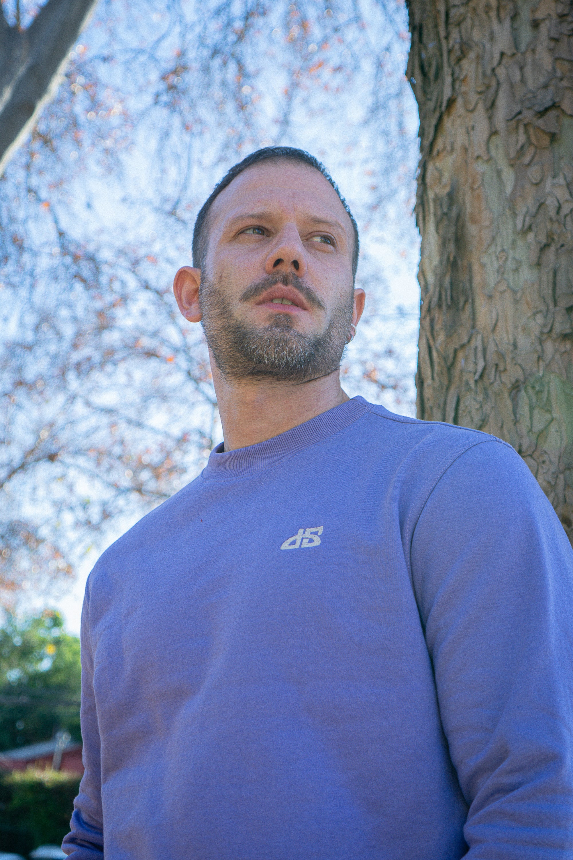 Poleron sin Gorro Lila DS