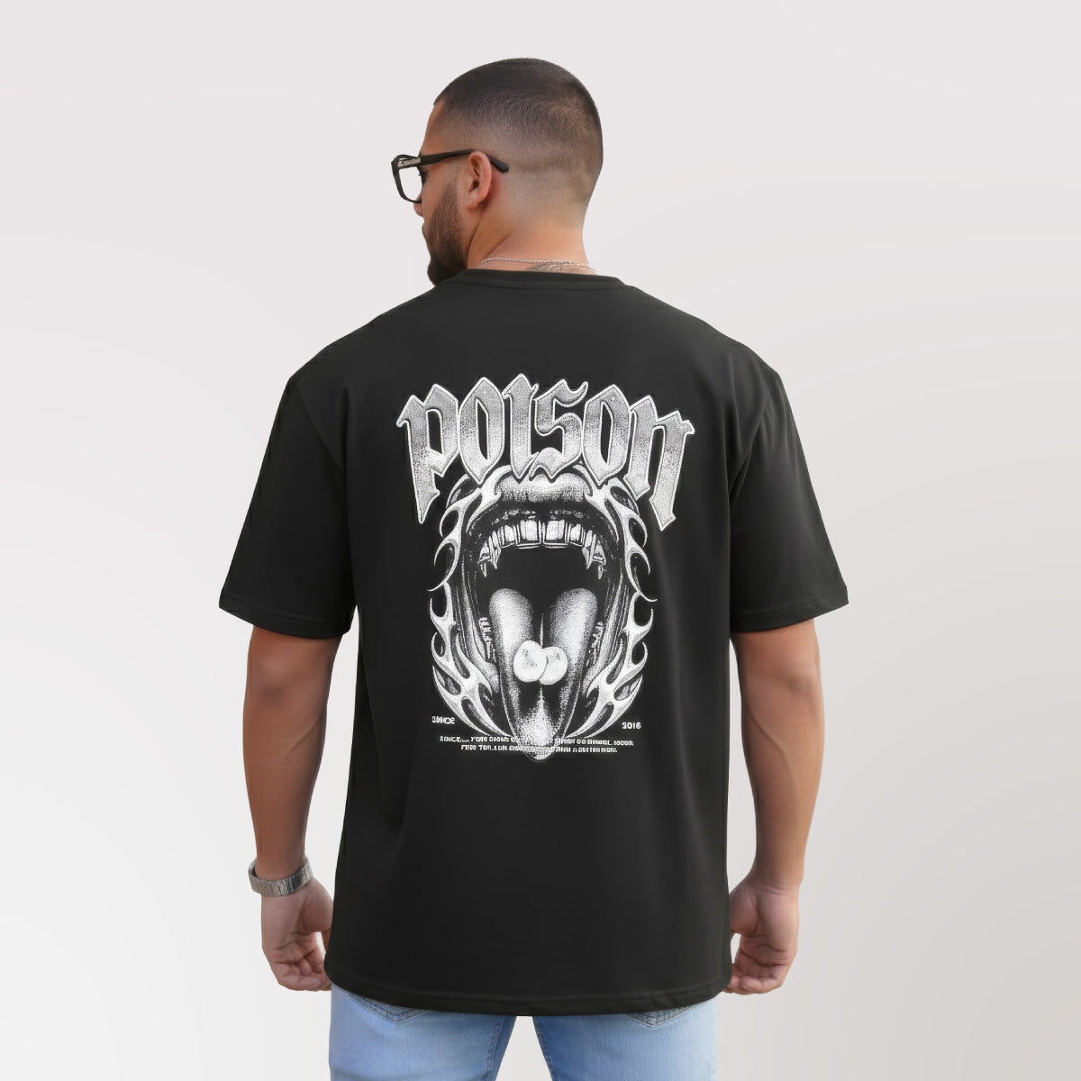 Polera Oversize Dsanti Poison