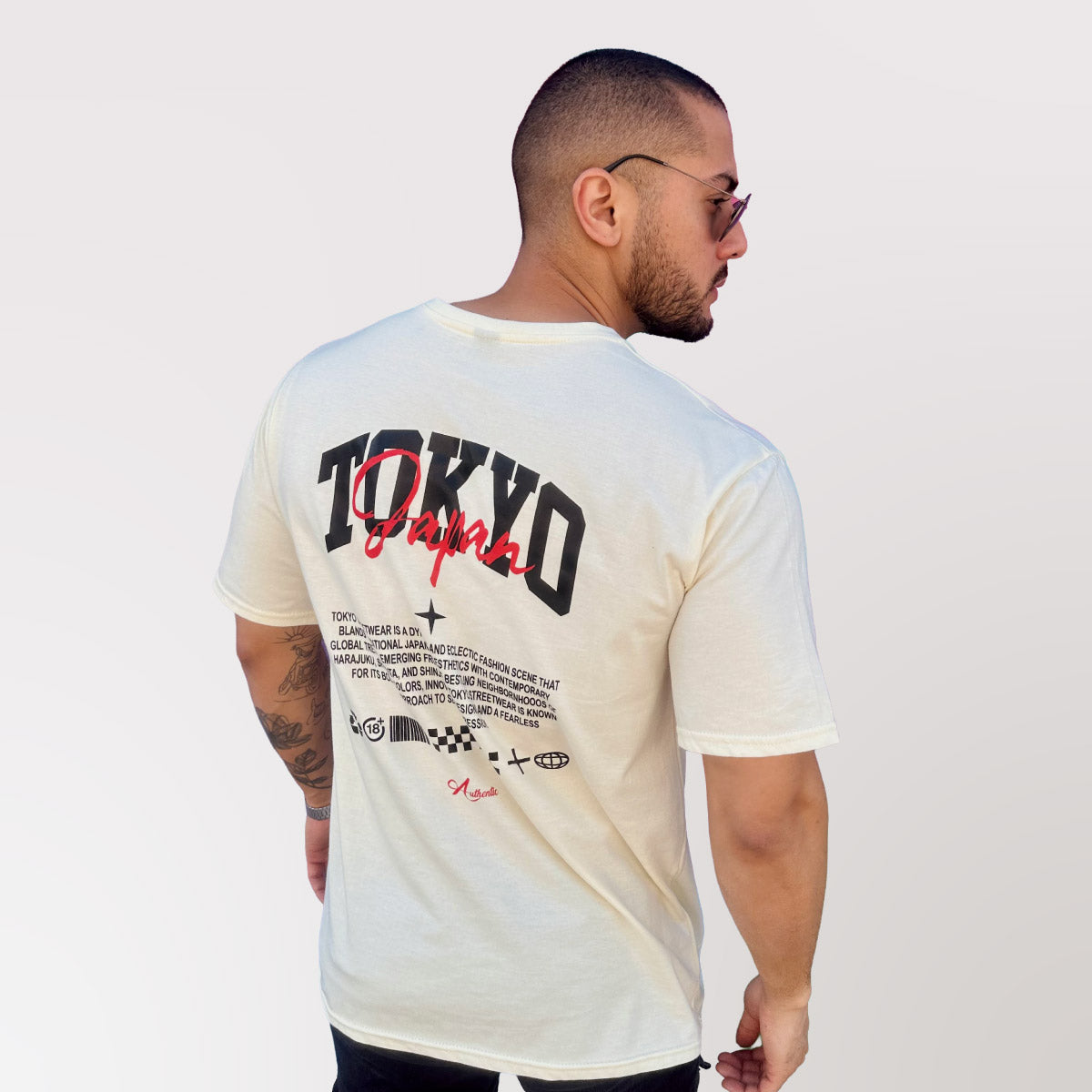 Polera Oversize Tokio Crudo