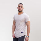 Polera long fit beige Dsanti modelo 096