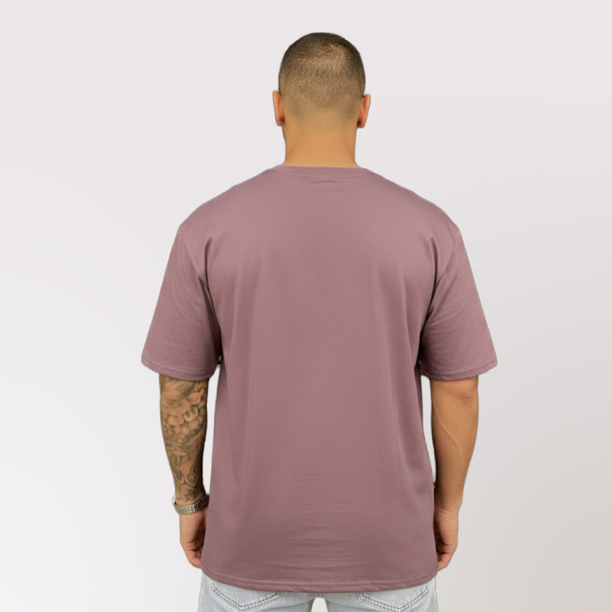 Polera Oversize Morado Lirio