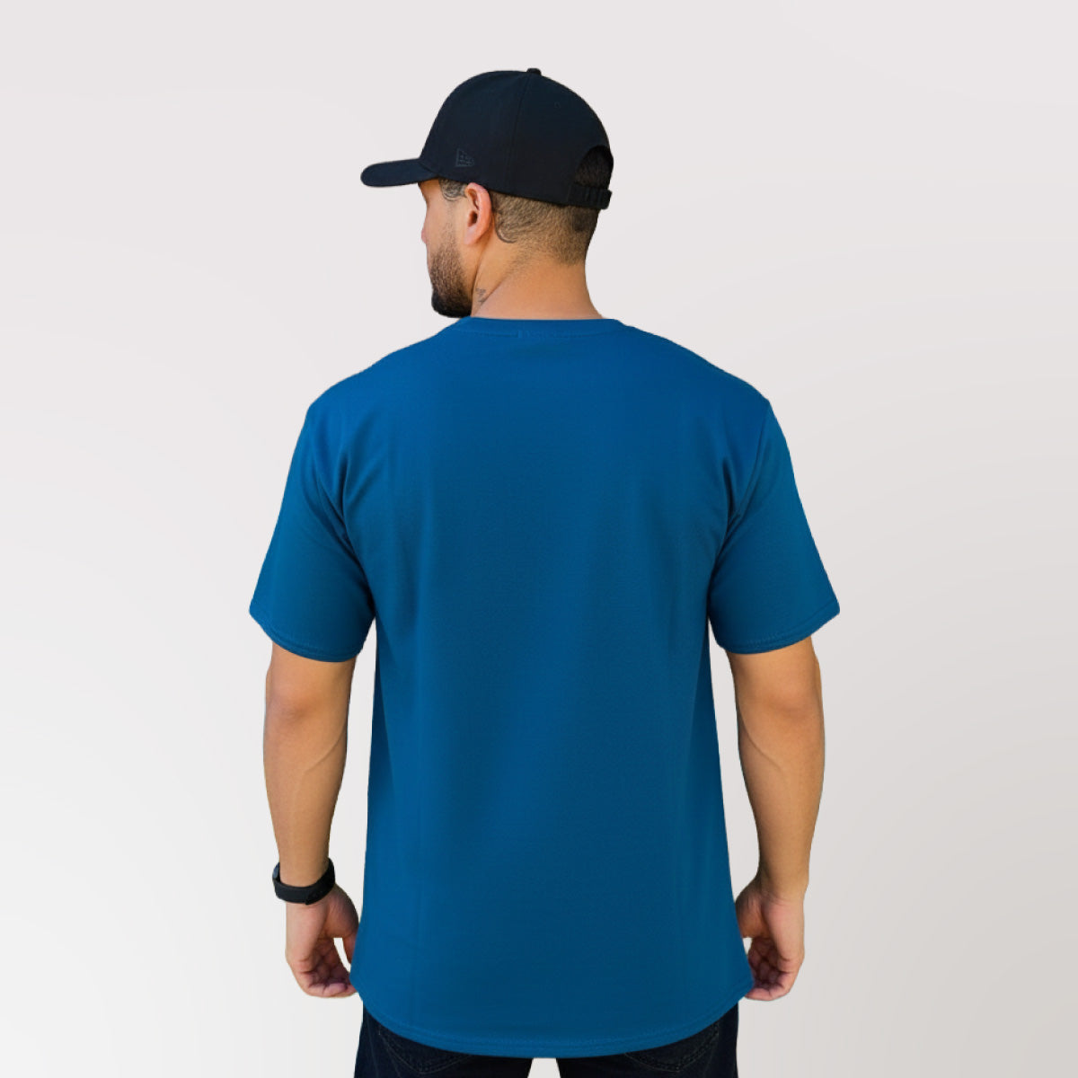 Polera Oversize Azul Petroleo DSanti