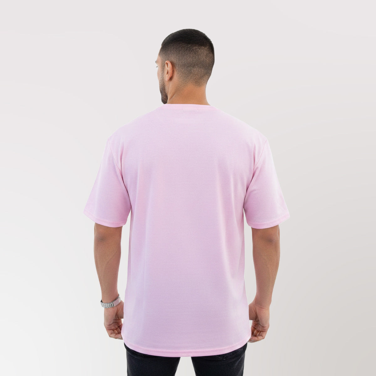 Polera Oversize Rosada Dsanti