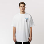polera oversize sacred blanca algodon hombre - vista frontal